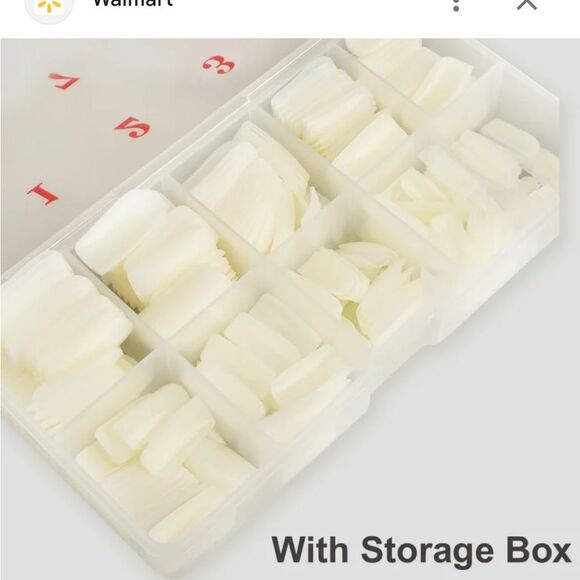 Boxed Manicure Nail Tips Set 500 Pieces - Picture 5 of 6